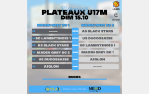 Plateaux N'2 U17G